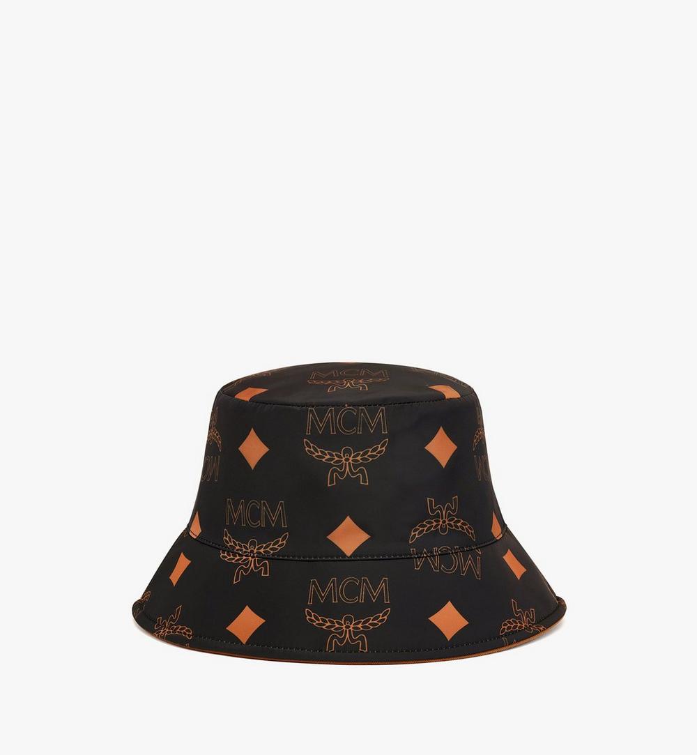 Reversible Monogram Bucket Hat in Recycled Polyester 1